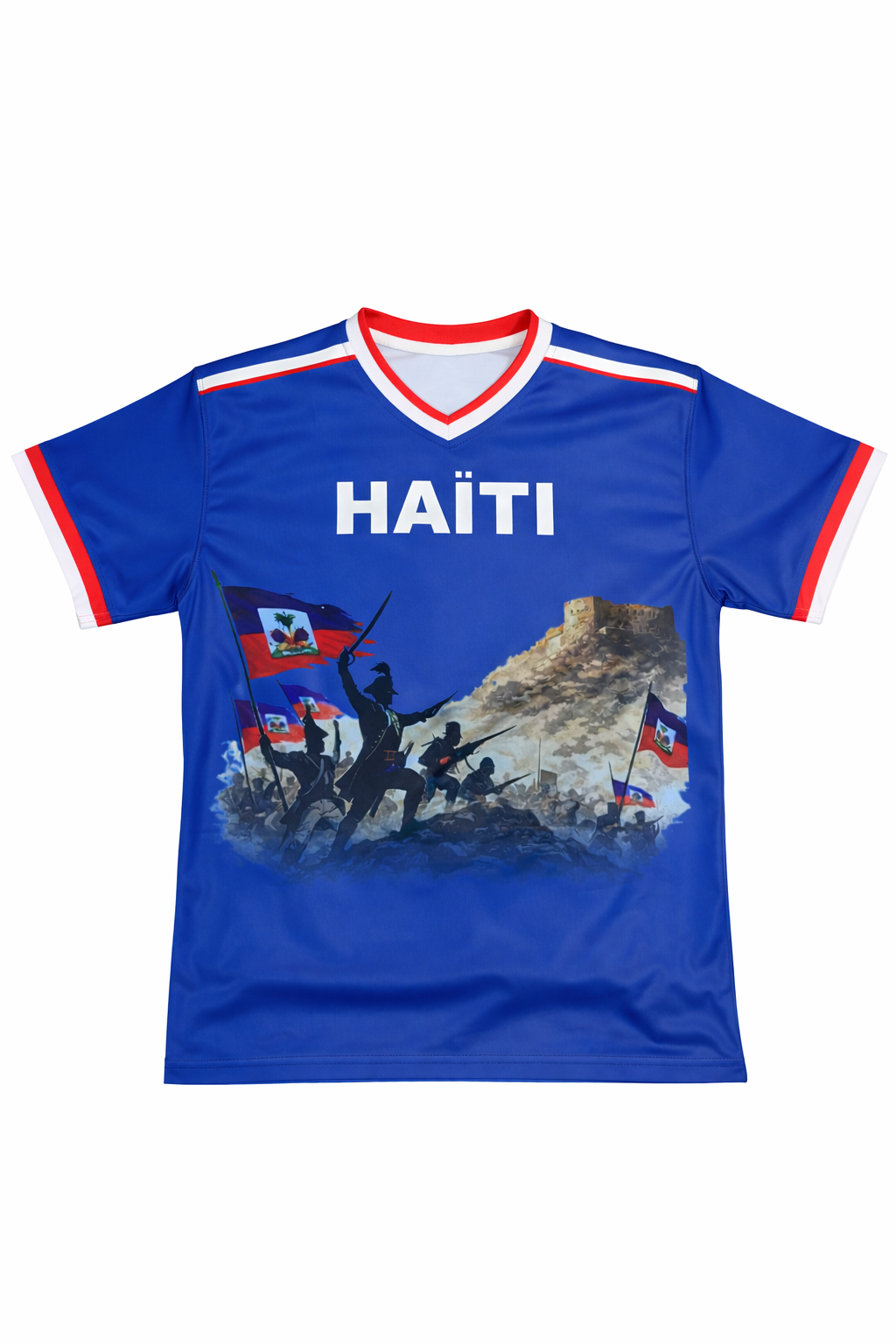 Maillot Haïti Bleu