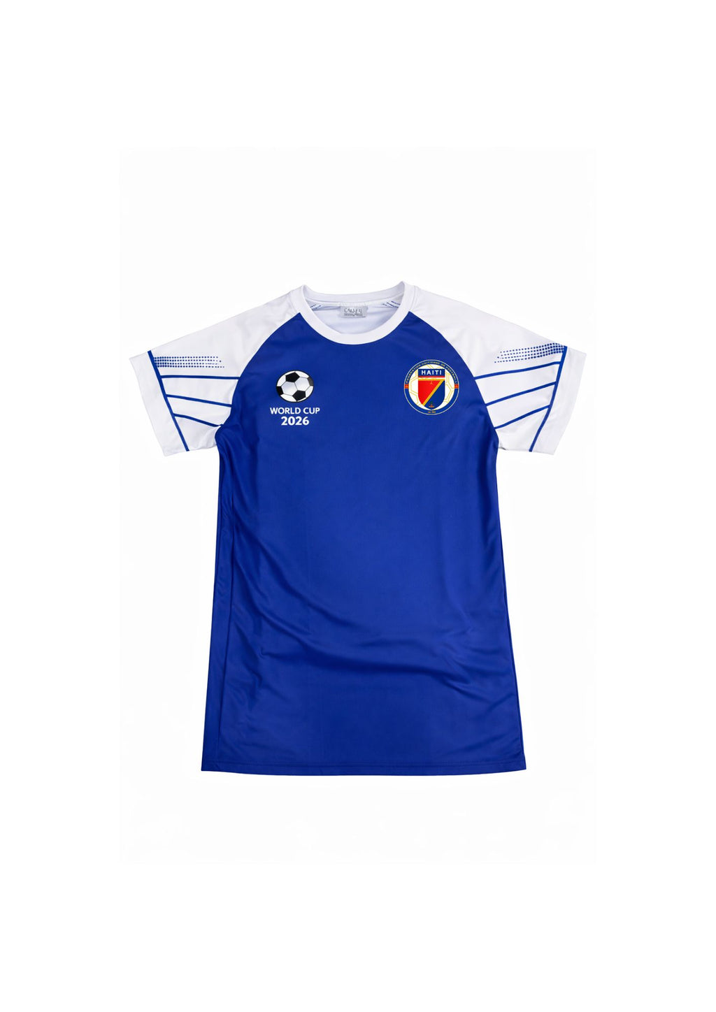 Maillot de Foot Bleu et Blanc Haïti 2026