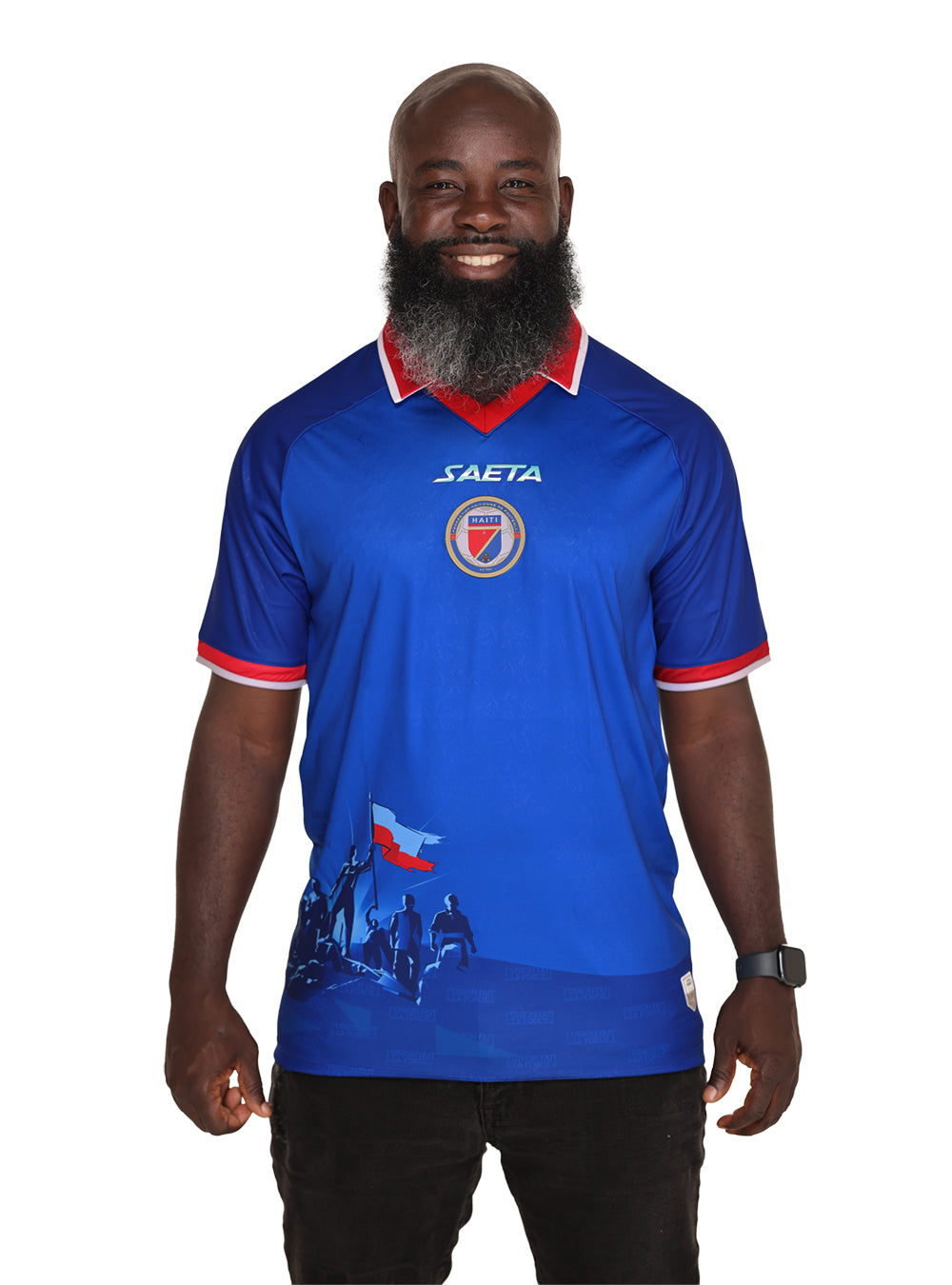 Maillot Extérieur Authentique Haïti Coupe du Monde 2026