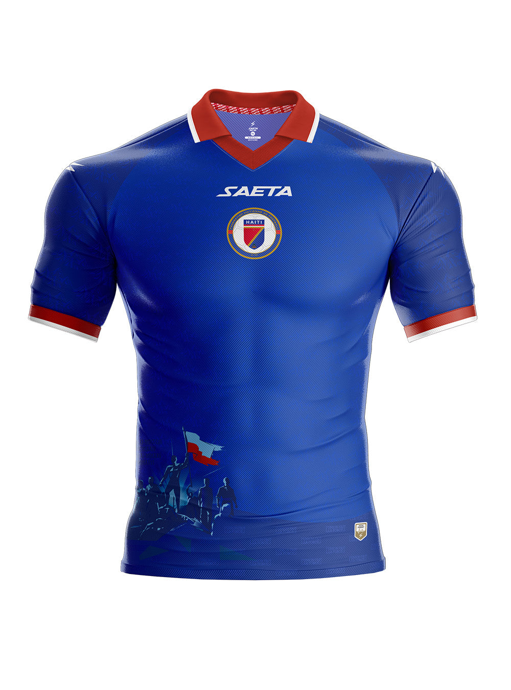Maillot Extérieur Authentique Haïti Coupe du Monde 2026
