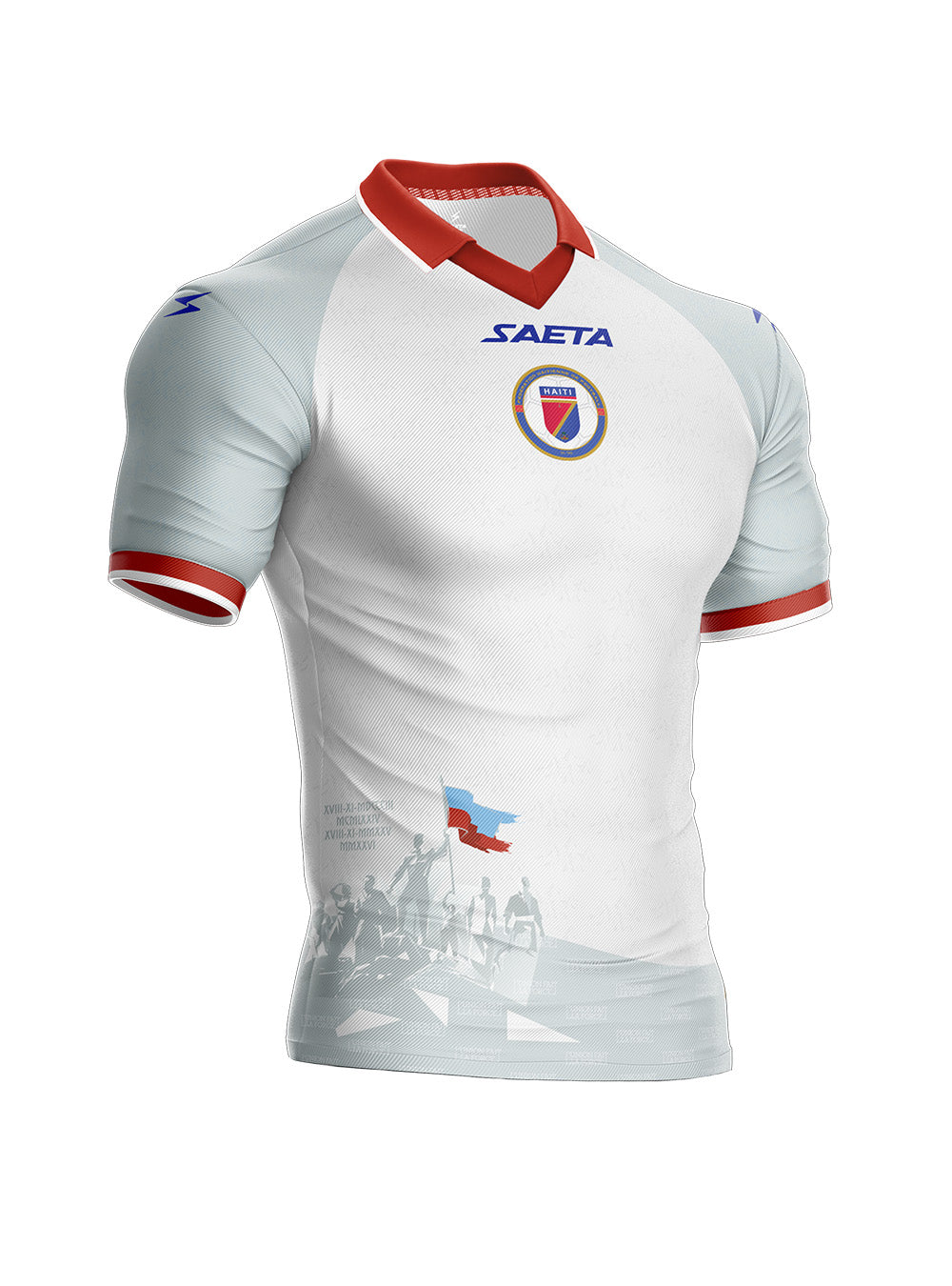 Maillot Extérieur Authentique Haïti Coupe du Monde 2026