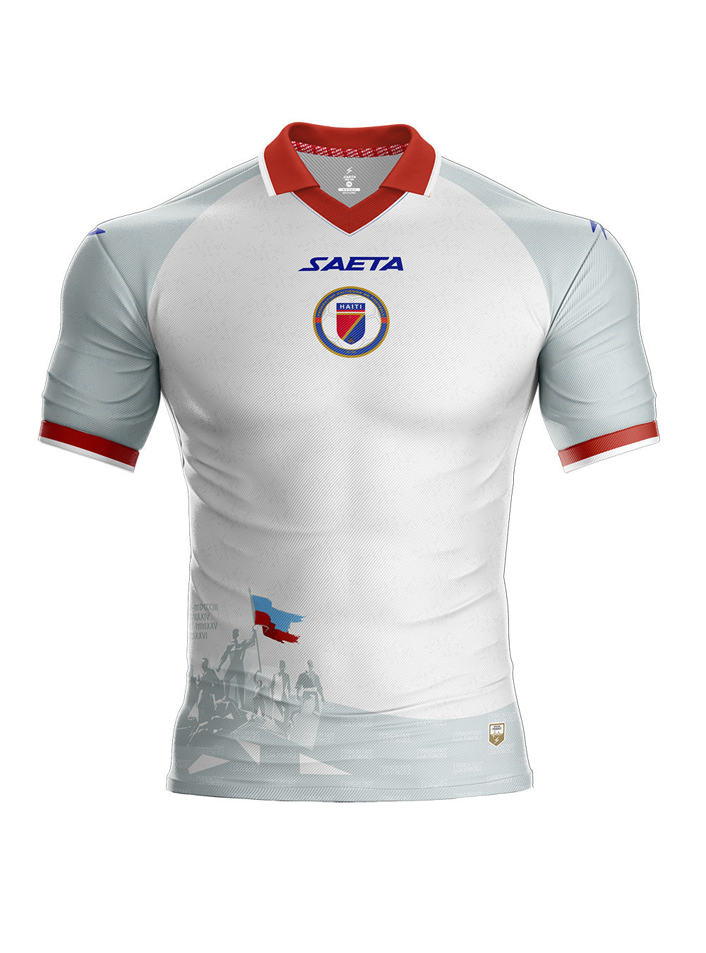 Maillot Extérieur Authentique Haïti Coupe du Monde 2026