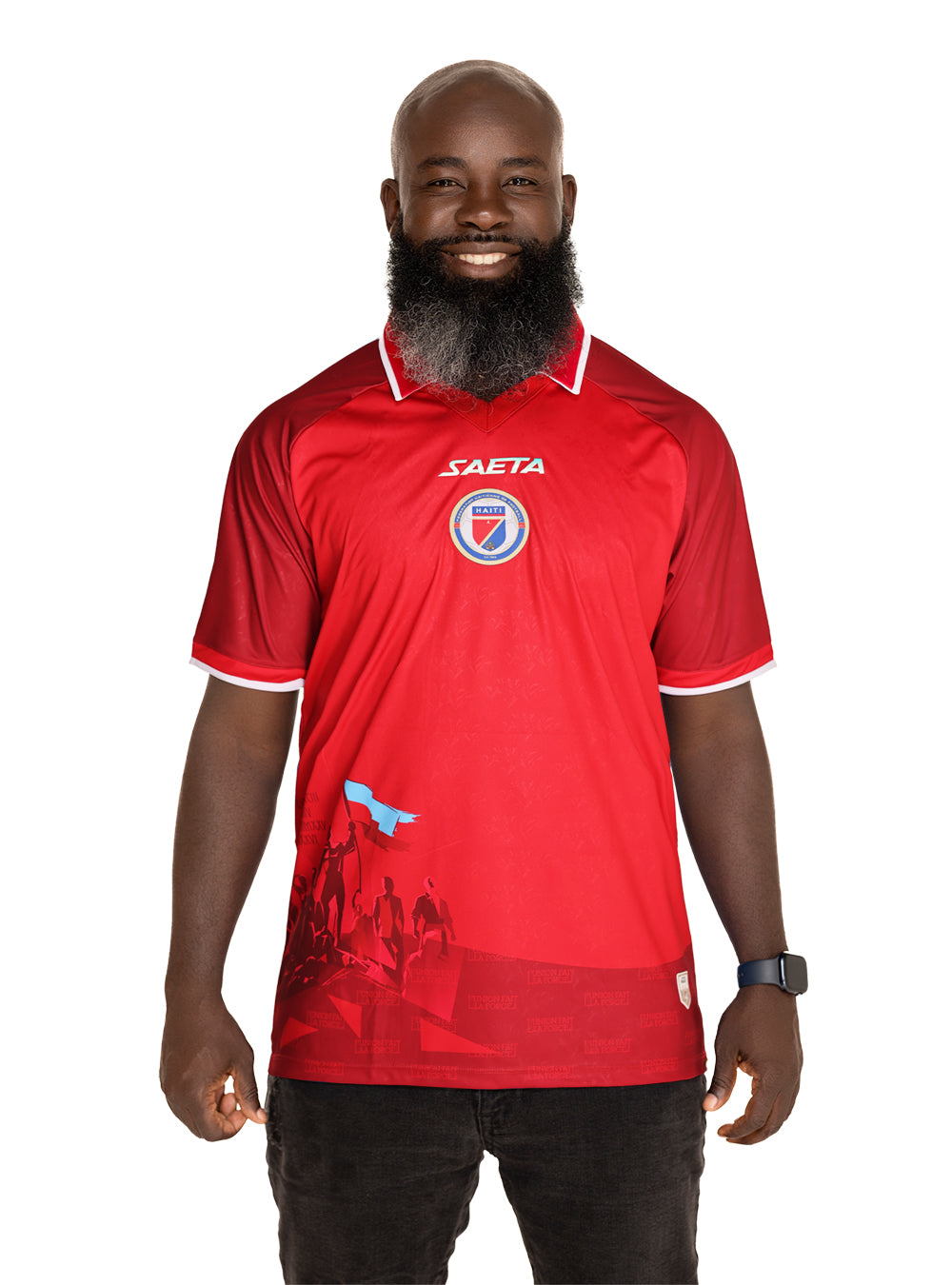Maillot Extérieur Authentique Haïti Coupe du Monde 2026
