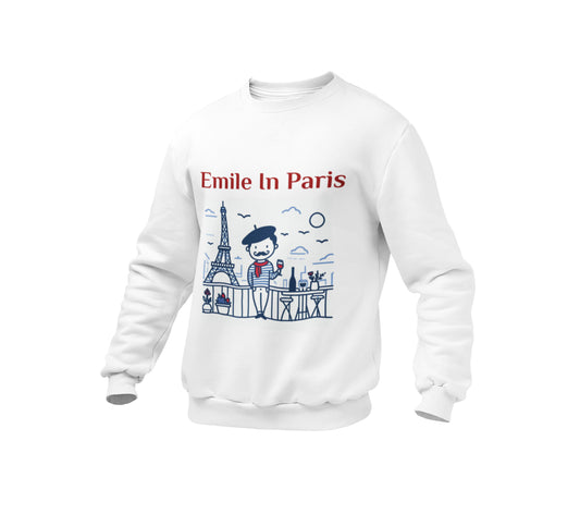 Sweat à col personnalisable